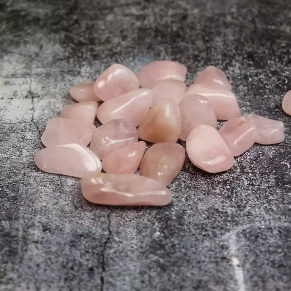 Pierres naturelles en quartz rose, roulées, taille 20/30mm, pour professionnels des pierres précieuses