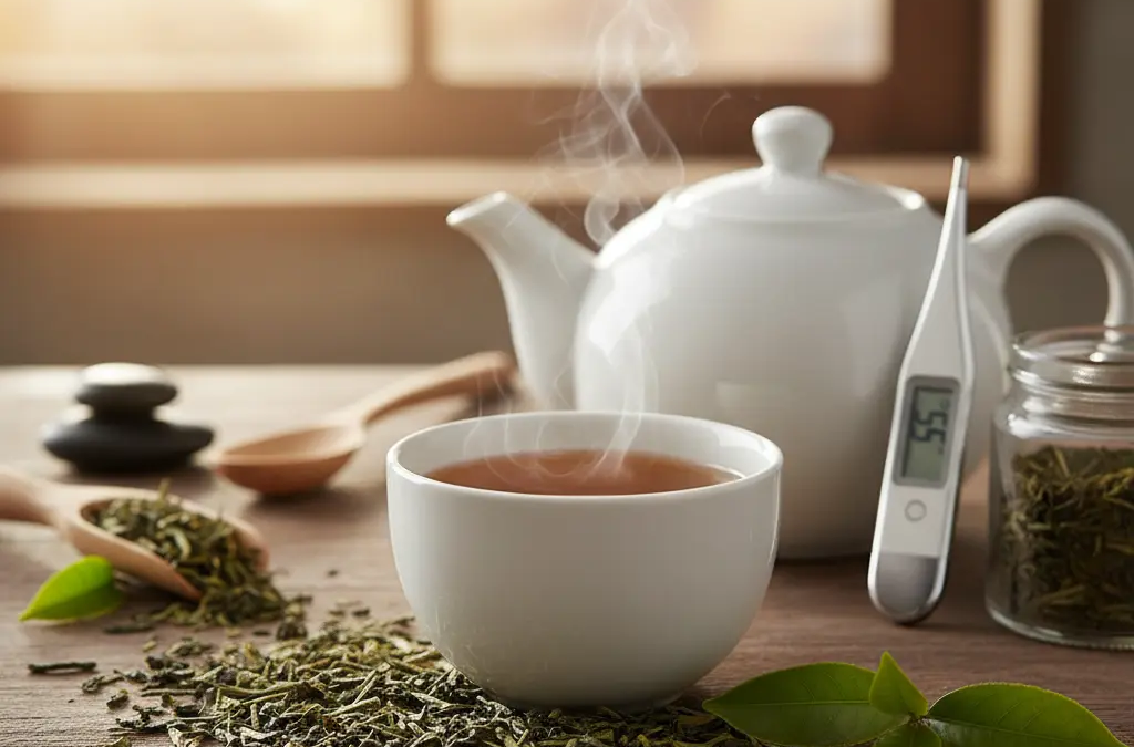 Comment infuser le thé vert bio à 70–80°C sans amertume ?