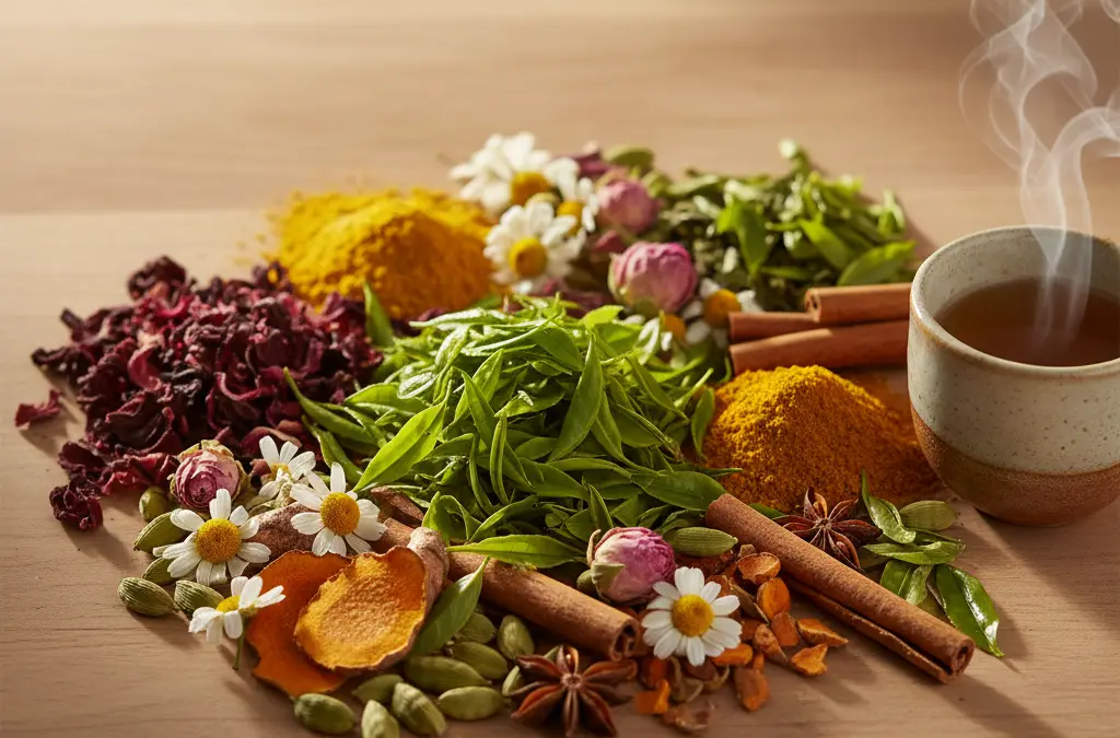 Comment préparer un thé herbal pour renforcer l’immunité